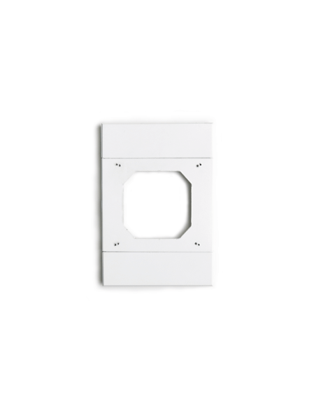 Acconet IoT 4x2 Smart Wall Switch Adapter Plate in white, measuring 100mm x 50mm.