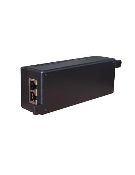 Acconet 10Gbps Active PoE device, providing 48V and 65W power over Ethernet for efficient networking.