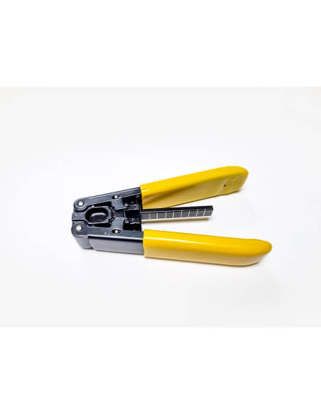 Acconet Flat Drop Cable Stripper tool designed for stripping flat drop cables.