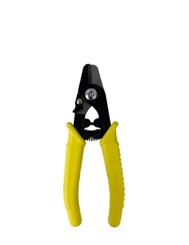 Acconet Fiber Optic Stripper with three holes designed for precise fiber optic cable stripping.
