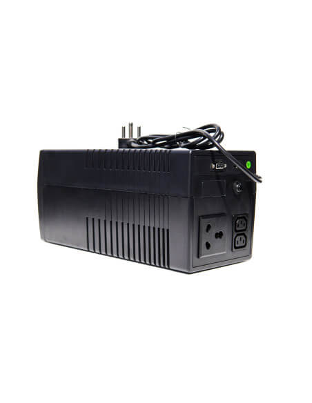 Acconet 1200VA Offline UPS featuring 2x12V 7Ah batteries and AVR functionality.