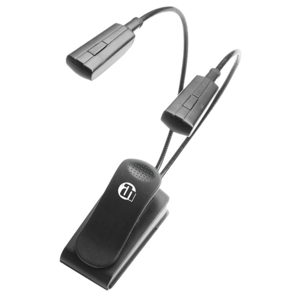 Adam Hall Stands SLED2PRO LED light designed for music stands, providing illumination for sheet music.