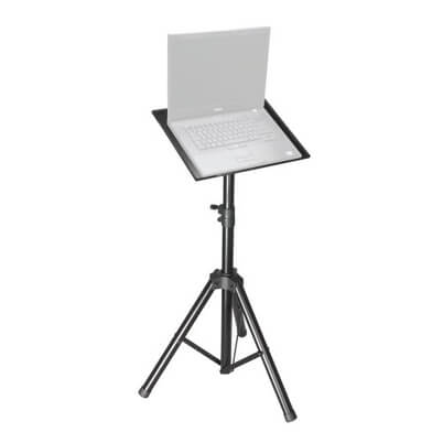 Adam Hall Stands SLT003 laptop stand, designed for stable support of laptops.