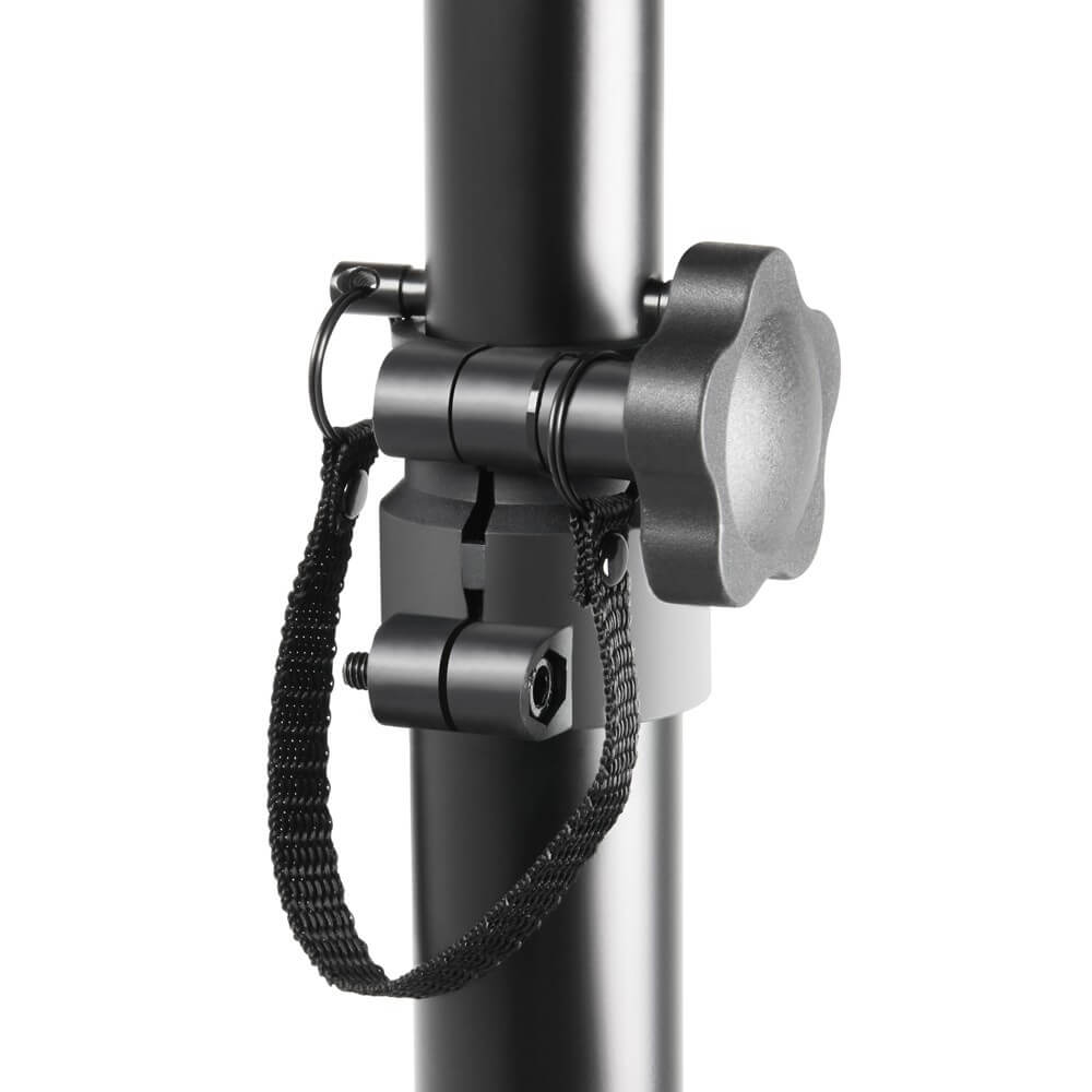 ADAM HALL STANDS SPS023SET - Complete Speaker Stand Set with Carry Bag featuring two stands.