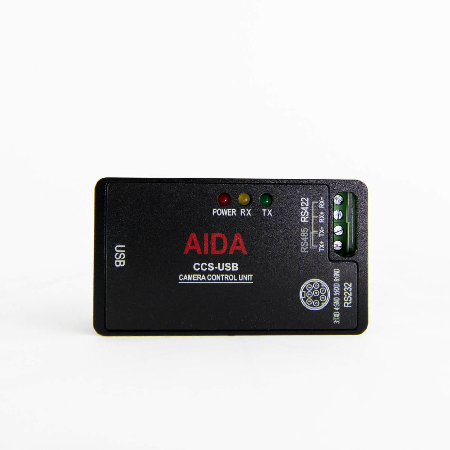 AIDA Imaging VISCA Camera Control Unit and Software (CCS-USB) for controlling multiple cameras.