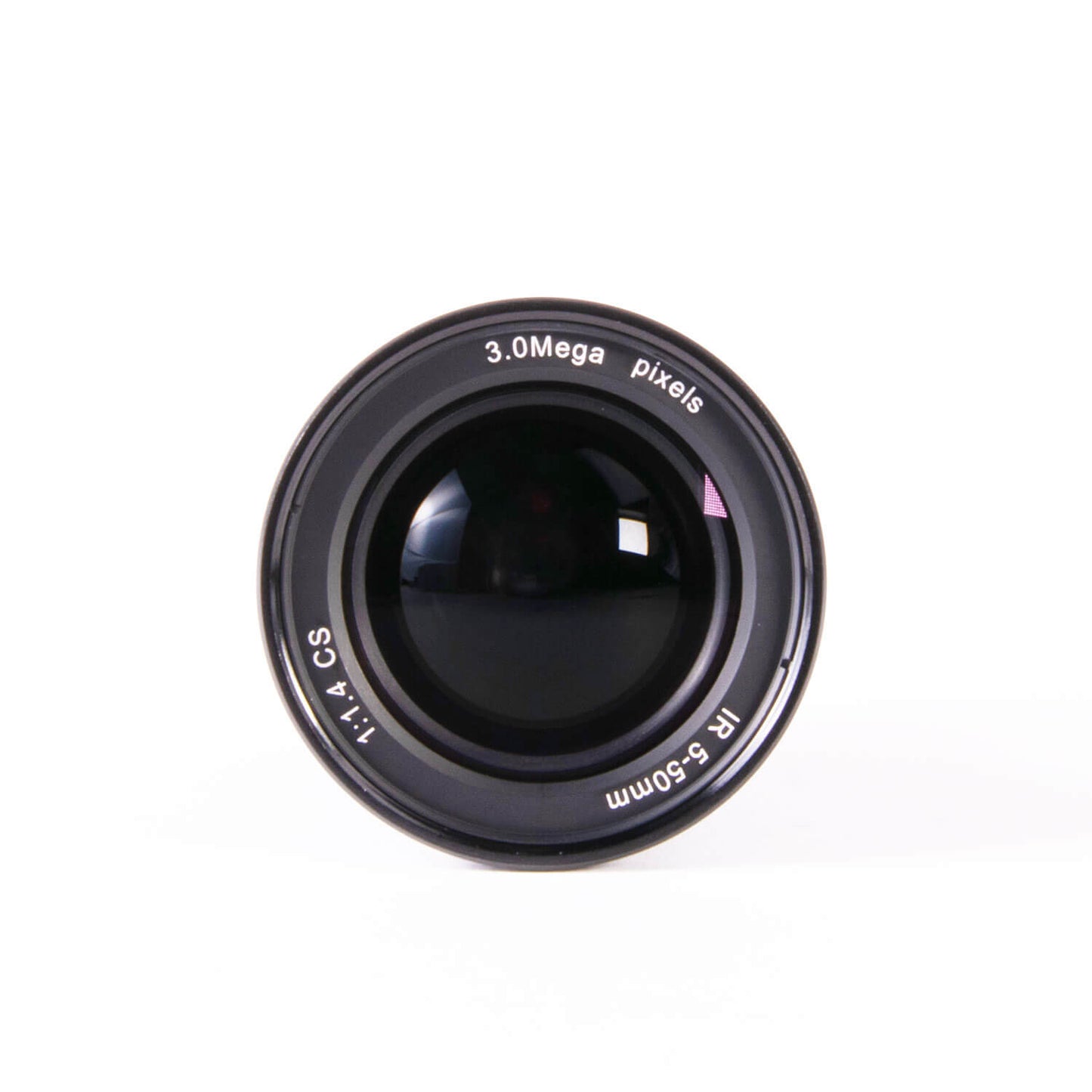 AIDA Imaging HD Varifocal 5.0-50mm Manual Iris CS Mount Lens displayed on a white background.