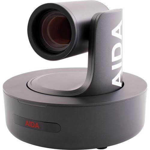 AIDA Imaging PTZ-X12-IP Full HD Broadcast and Conference PTZ Camera with 12X Zoom and multiple outputs.