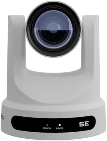 AIDA Imaging Broadcast/Conference NDI|HX 4K PTZ Camera with 30X Zoom in white color