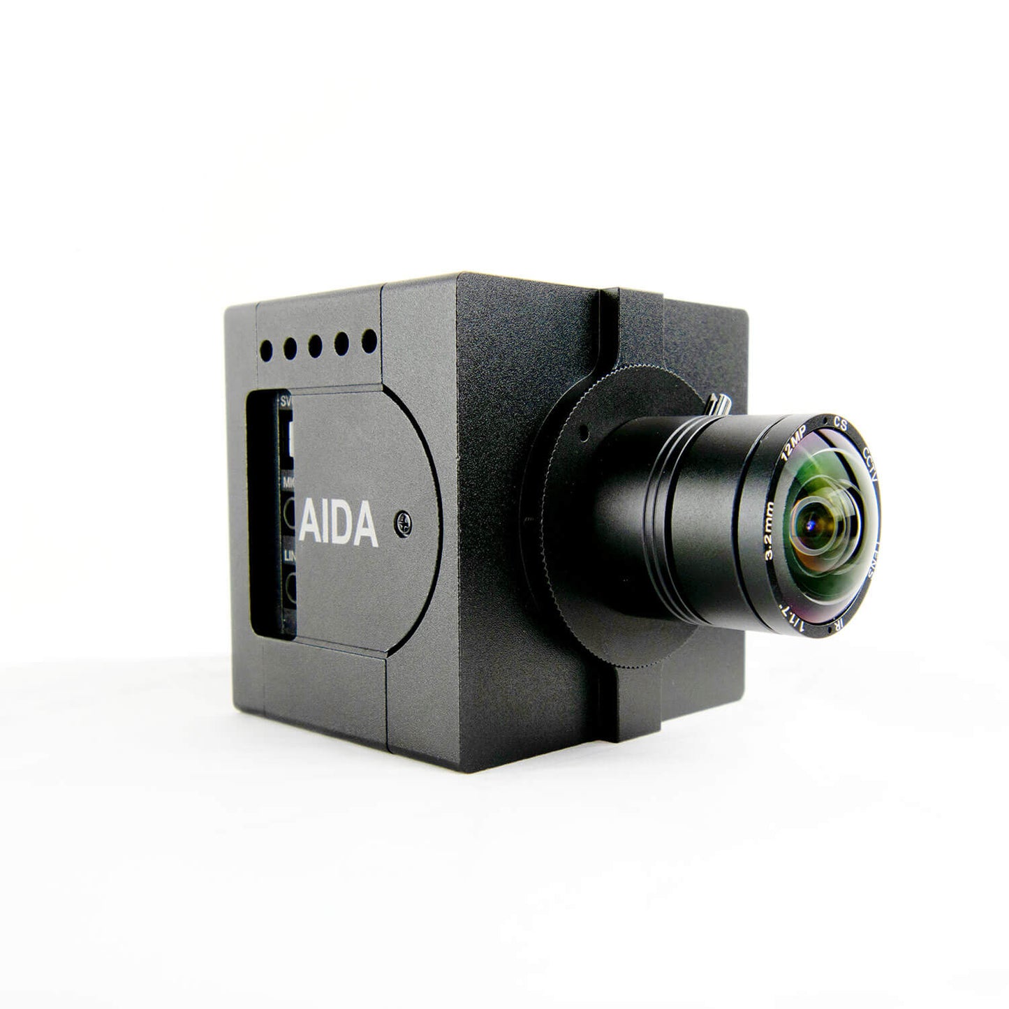 AIDA Imaging UHD6G-200 4K/30 6G-SDI POV Camera showcasing its high-quality broadcasting capabilities.