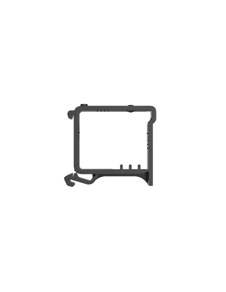 AJAX Automation DIN Holder designed for mounting relays or wall switches on a DIN rail.