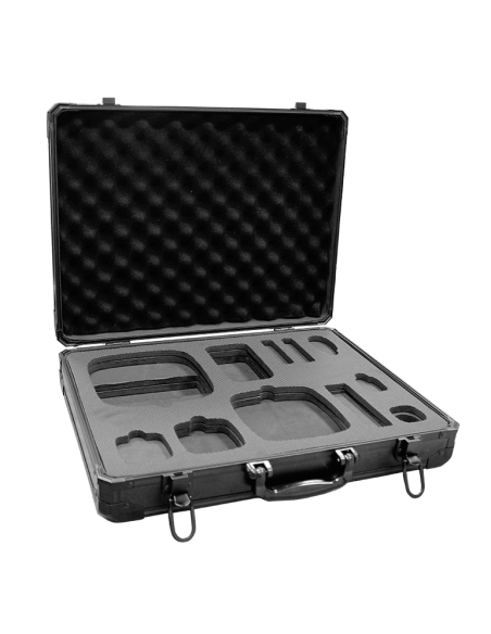 AJAX Custom Aluminium Demo Case showcasing a sleek and durable design, ideal for transporting products.