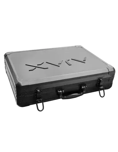 AJAX Custom Aluminium Demo Case showcasing a sleek design, ideal for product display and protection.