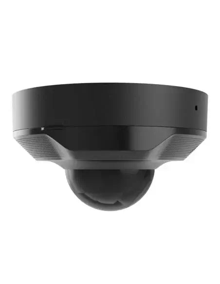 AJAX 5MP Black Mini Dome Camera featuring a 2.8mm wide view lens