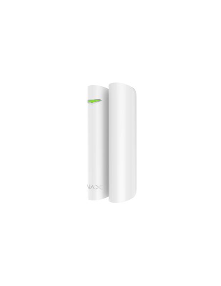 AJAX DoorProtect White Wireless Opening Detector, a device designed for detecting door openings.