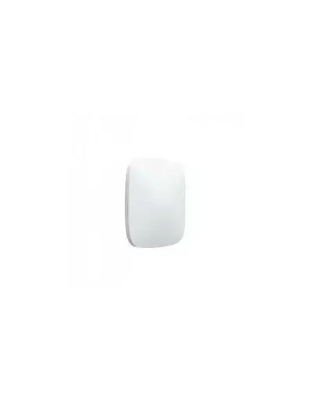 AJAX Hub 4G in white color featuring a control panel, one SIM card slot, and an Ethernet port.