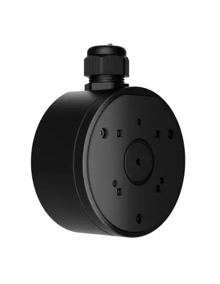 AJAX Junction Box in black color, designed for electrical connections and protection.