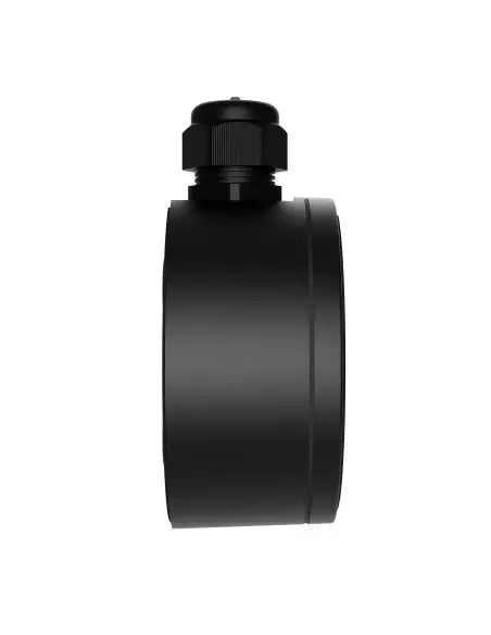 AJAX Junction Box in black color, designed for electrical connections and housing.