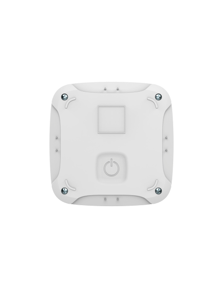 AJAX LeaksProtect Wireless Leak Detector in white color, designed to detect leaks.