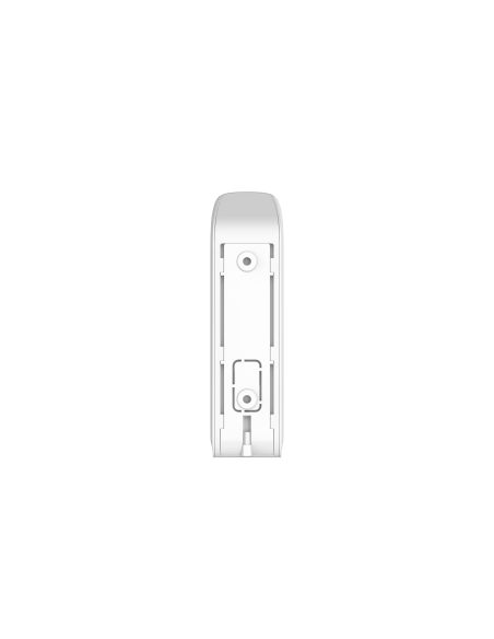 AJAX MotionProtection Indoor Motion Detector in white color, designed for narrow installation on windows and doors.