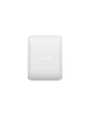 AJAX DualCurtain Outdoor Motion Sensor in white, designed for bi-directional motion detection.