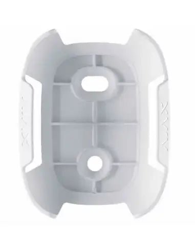 AJAX Button Holder designed for double buttons in white color, showcasing its elegant and functional design.