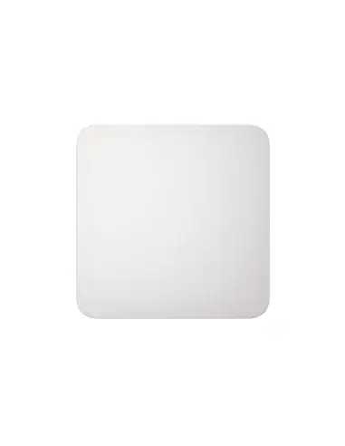 AJAX White SoloButton 1-Gang 2-Way Switch displayed on a white background.