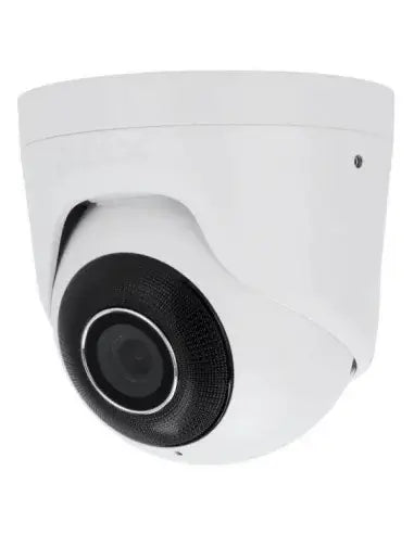 AJAX 5MP White IP Turret Camera with a 2.8mm wide view lens