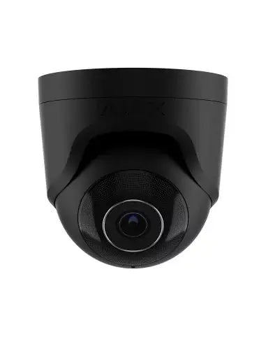AJAX 8MP IP Black Turret Camera with a 2.8mm Wide Lens