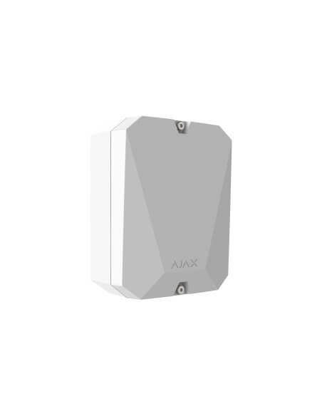 AJAX VHF Bridge Jeweller in white, designed for connecting third-party VHF transmitters.
