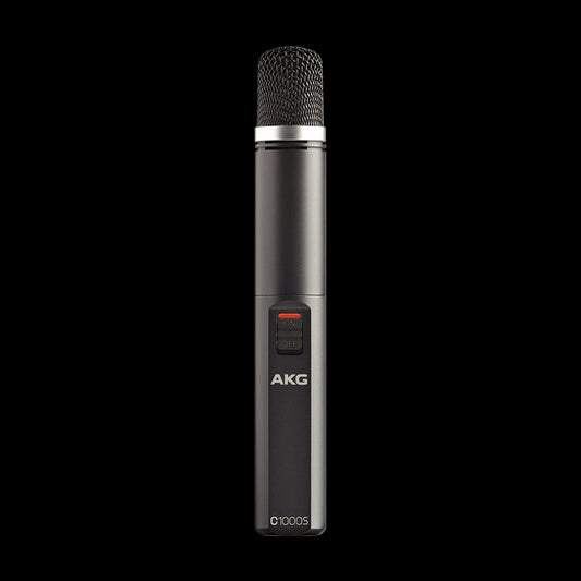 AKG C1000 S small-diaphragm condenser microphone, designed for versatile audio recording applications.