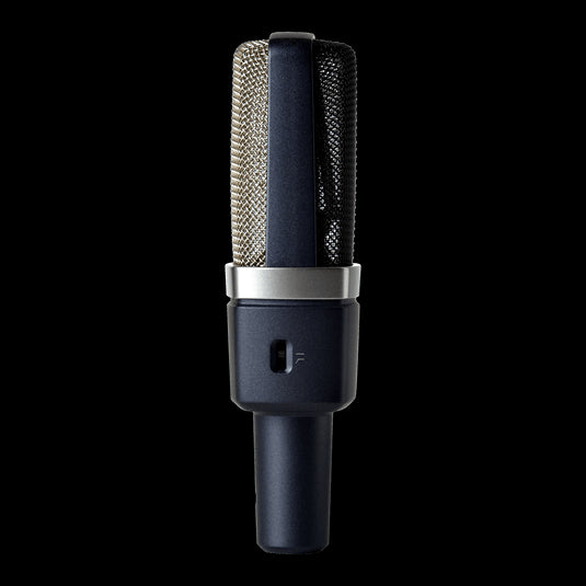 AKG C214 Large-Diaphragm Cardioid Condenser Microphone profile view