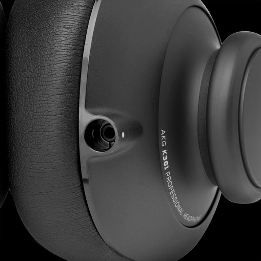 AKG K361 over-ear closed-back foldable studio headphones displayed on a neutral background.