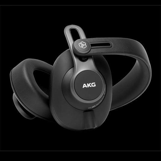 AKG K371 over-ear closed-back foldable studio headphones in a twist design.
