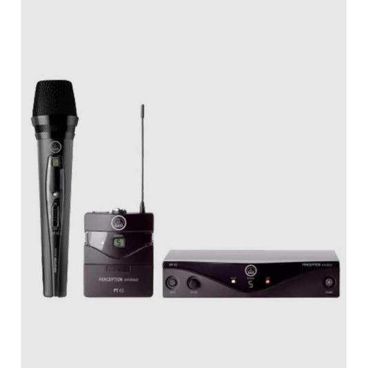 Image of the AKG Perception Wireless 45 Instrument Set, a wireless microphone system designed for instruments.