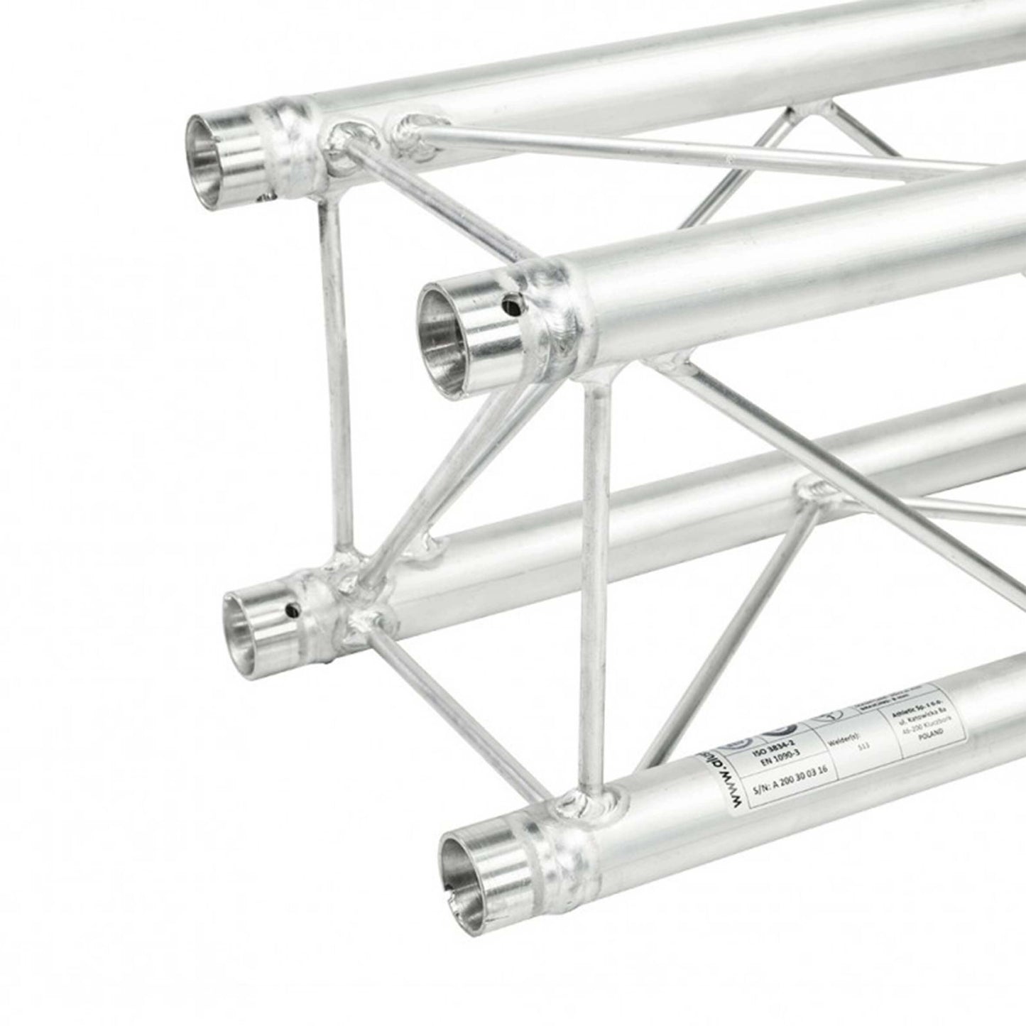 ALUSTAGE QUAD 240 lightweight aluminium stage truss designed for events and displays.