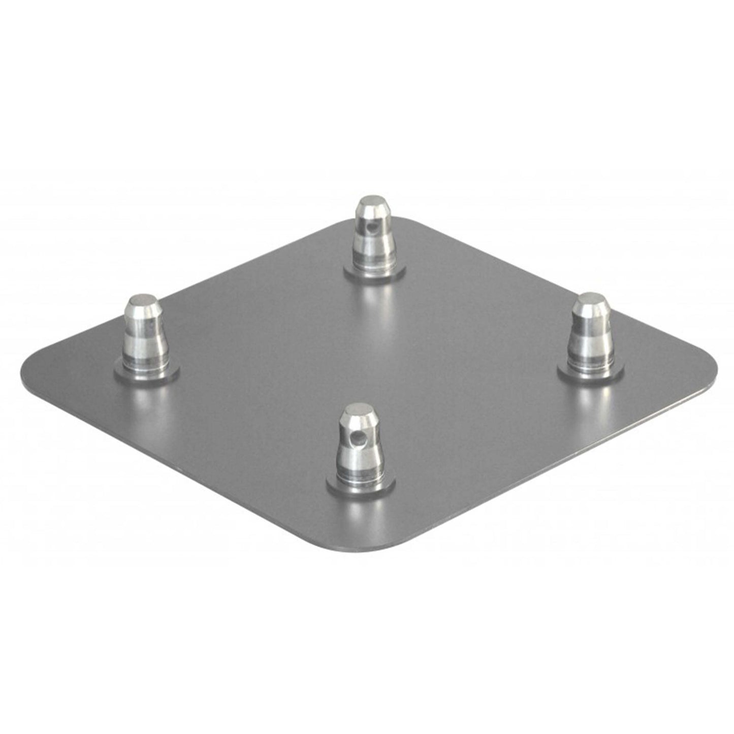 ALUSTAGE W.PDS 20.00/600X600 Quad 290 Base Plate 600X600, a heavy-duty support for trussing systems.