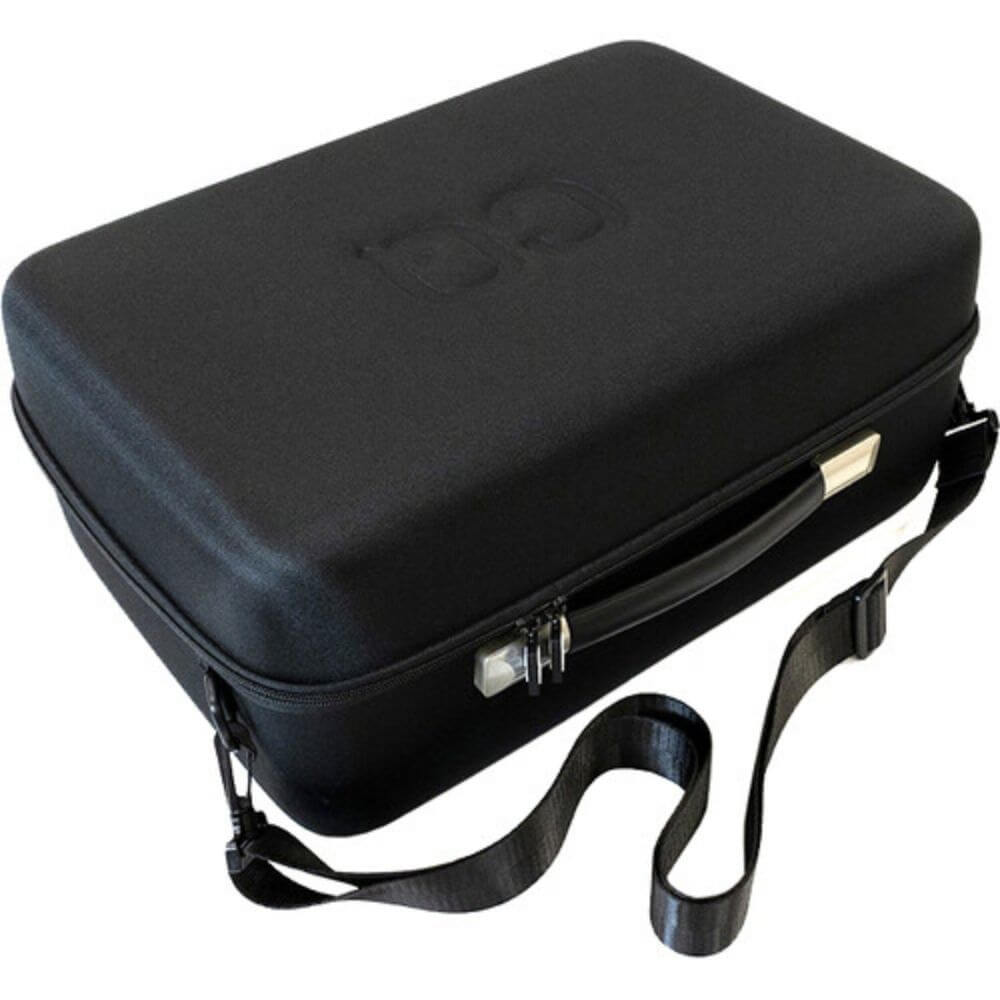 Protective case designed for the Allen & Heath CQ-20B mixer, showcasing its durable design and functionality.