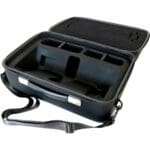Protective case for Allen & Heath CQ-20B, designed for durability and secure transport.