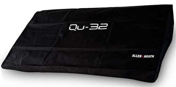 Allen & Heath Qu-32 dustcover, a protective cover designed for the Qu-32 mixer, displayed in the image.