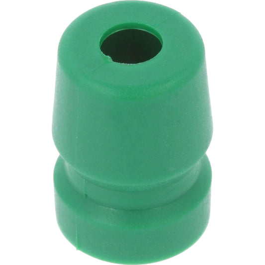Amphenol green grommet designed for AC, T, and M series connectors, showcasing its durable and versatile features as a cable accessory.