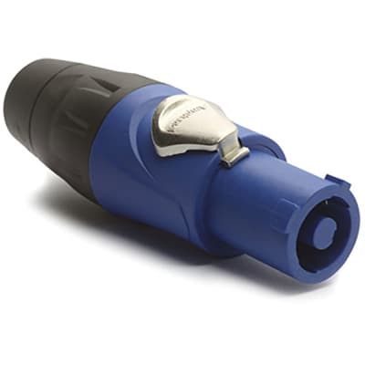 Amphenol HP-3-F Blue 3 Pole Inline Female Cable Connector image