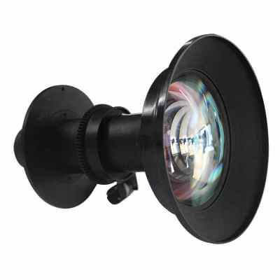 Appotronics AL-DL062FR short throw fixed lens for D series projectors displayed on a white background.