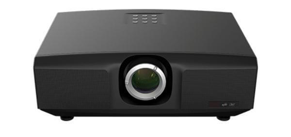 Appotronics AL-DU935A 9300LM 3D DLP Projector showcasing its lens shift and geometric keystone features.
