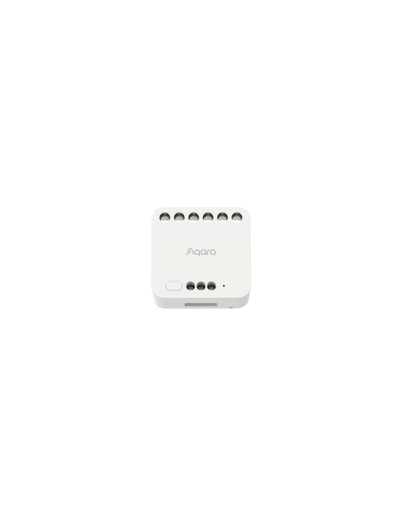 Aqara Dual Relay Module T2, a smart home controller designed for home automation.