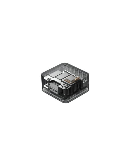 Aqara Dual Relay Module T2, a smart home controller designed for automation and control of electrical devices.