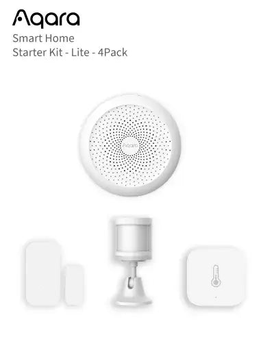 Aqara Smart Home Starter Kit - Lite, an image showcasing the smart home device designed for home automation.