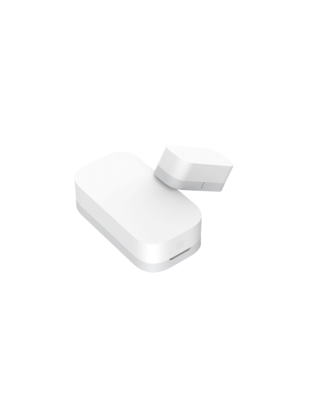 Aqara Contact T1 Door and Window Sensor compatible with Zigbee ecosystem, showcasing the device designed for security and automation.
