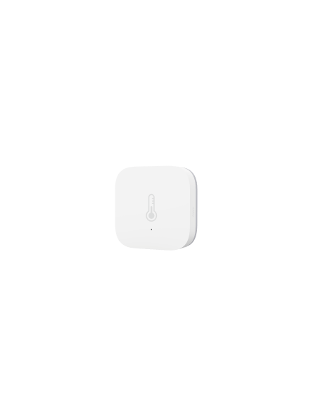 Aqara T1 Temperature and Humidity Sensor for smart monitoring, showcasing its sleek design and functionality.