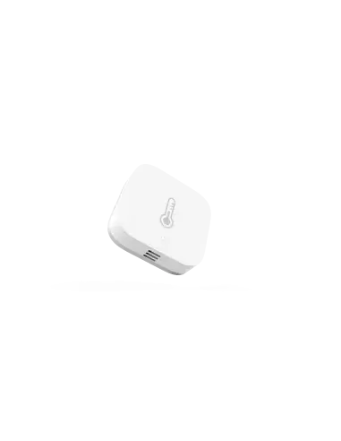 Aqara T1 Temperature and Humidity Sensor designed for smart monitoring, showcasing its sleek design and functionality.