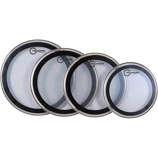 Aquarian 10 inch Performance II drumhead, texture coated and double ply, designed for rich sound.